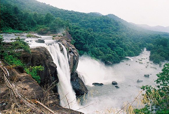 Athirappally Water
            Falls