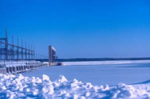 Dam across La Grande (LG-1)