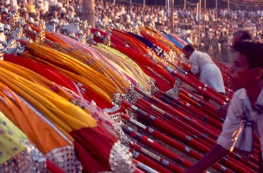 Silk umbrellas